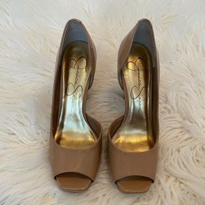 Jessica Simpson Peep Toe Heels